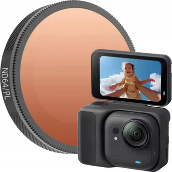 Filtr ND64/PL Šedý s ochrannou polarizací pro kameru Insta360 GO Ultra
