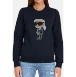 Dámská tmavě modrá mikina Karl Lagerfeld Ikonik 2.0 56136
