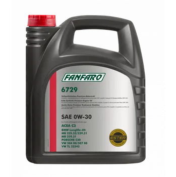 Motorový olej FANFARO for VW Skoda Seat 0W-30 5L