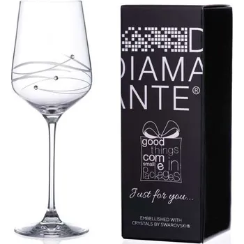 Sklenice Diamante JFY Spiral sklenice na víno 450 ml