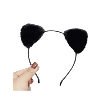 Karnevalový doplněk dovoz Čelenka kočičí uši - chlupaté 472268_03