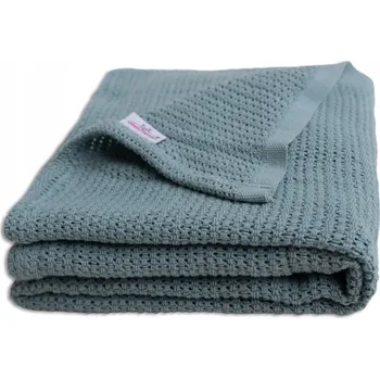 Dětská deka Dětská deka 75x100 LILY bavlněná, mořská/tyrkysová