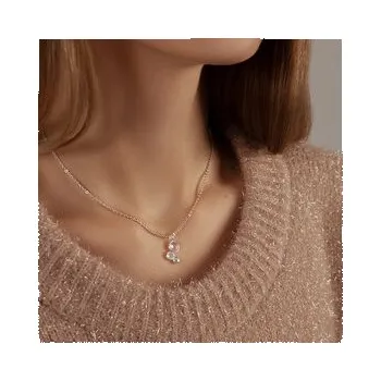 Náhrdelník Lilou Náhrdelník Z0014 Stříbrná OS