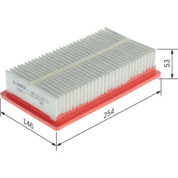 Vzduchový filtr Vzduchový filtr BOSCH F 026 400 634