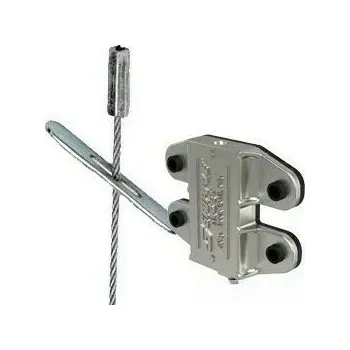 Příslušenství pro svítidlo Závěs boční Gripple 2 k potrubí vzduchotechniky – průchozí kotva – trapé 5 m