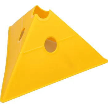 Sportovní kužel Tri Corners víceúčelové mety žlutá balení 1 ks