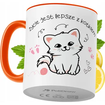 Hrnek Polidraw Hrnek Polidraw Kočičky keramika 330 ml