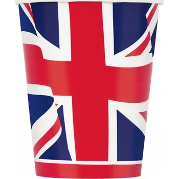 Sklenice Papírové sklenice UK 8ks 266ml