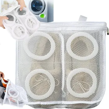 Praní a péče o prádlo Verk Group Síťovaný pytel na boty se zipem pro praní prostorného prádla