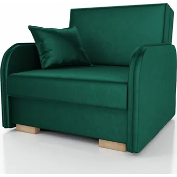 Křeslo Rozkládací křeslo Gold 1 - tmavě zelená