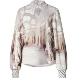 monari Halenka brokátová / šedá / černá / bílá