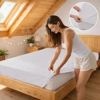 Prostěradlo Prostěradlo jersey bílá 01 - 60 x 120 cm postýlka