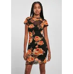 Urban Classics Dámské dvouvrstvé mangorové šaty ze síťoviny