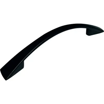 Nábytkové kování Úchytka Beverly - 128 - černý mat