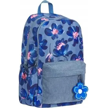 Školní batoh Oxford s více přihrádkami modrý 26 l