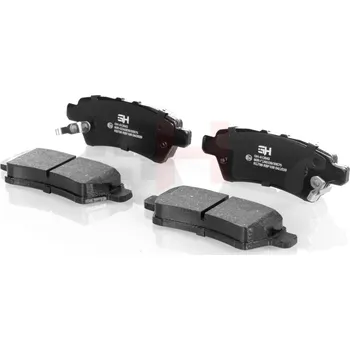 Brzdová destička BRZDOVÉ DESTIČKY ZADNÍ NISSAN PATHFINDER 2006-