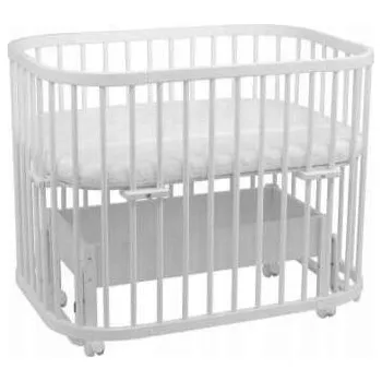 Dřevěná postýlka Waldin 73 x 102 cm bílá