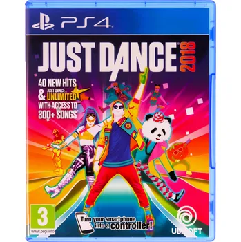 Hra pro PlayStation 4 Just Dance 2018 PlayStation 4 (PS4) krabicová verze