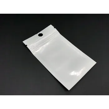 Sáček na potraviny EURO ZIP sáčky se závěsem 6x10 cm poloprůhledné 100 ks