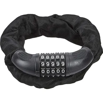 Horské kolo Číselný zámek na kolo - Černý, 100 cm