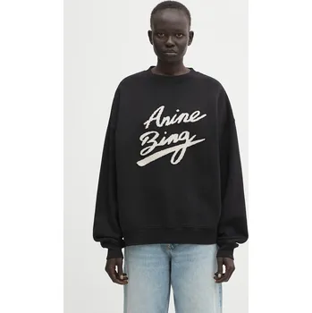 Dámská mikina Bavlněná mikina Anine Bing miles, M, černá, 99X
