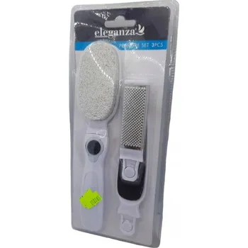 Sada pro péči o nohy Mijoma, 4 díly, šedá