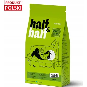 Krmivo pro kočku Krůta krmivo pro krůty HALF&HALF 2 kg