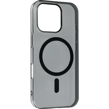 Pouzdro na mobilní telefon Zadní kryt Transparent Slim Magsafe pro iPhone 14 černý