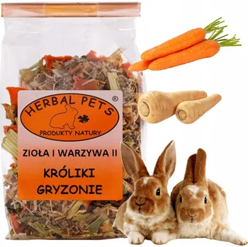 Krmivo pro hlodavce Herbal Pets bylinky a zelenina II pro králíky a hlodavce 50g