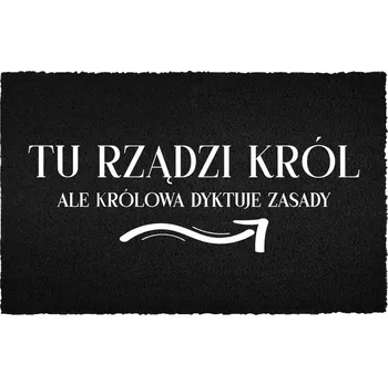 Rohožka Hotová gumová/kokosová rohožka 60 x 40 cm