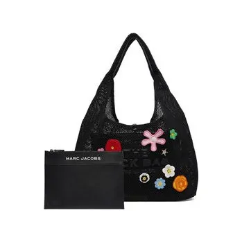 Marc Jacobs Kabelka The Daisy Crochet Sack 2P5HSH027H03 Černá OS
