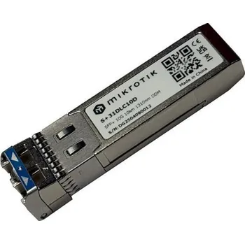 Síťový prvek MikroTik SFP+ (miniGBIC) modul S+31DLC10D, SM, 10km, 10G