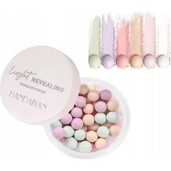 Pudr Rozjasňující pudr v perličkách s labutěnkou, matující, odstín 04