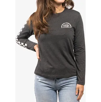 Fasthouse Women´s Members Only LS Tee Dark Heather Velikost: S 1867-7001