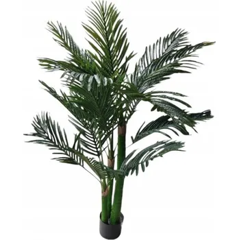 umělá květina UMĚLÁ ROSTLINA AREKA PALMA 150 CM EXOTICKÝ STROM KVĚTINÁČ JAKO ŽIVÁ