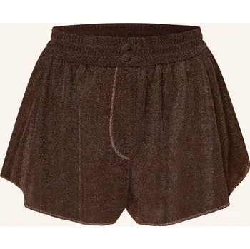 Dámské kraťasy Oséree Dámské Šortky Lumiere S Třpytivou Přízí, tmavě hnědá /...