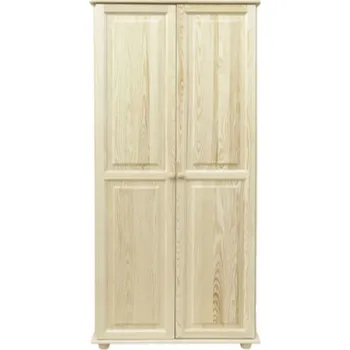 Šatní skříň Šatní skříň 2 - masiv borovice Odstín: Olše