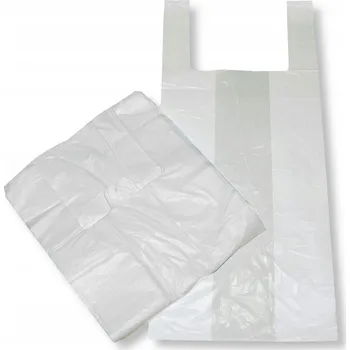 Igelitová Taška 25x43 HDPE bílý 12 mic MAG