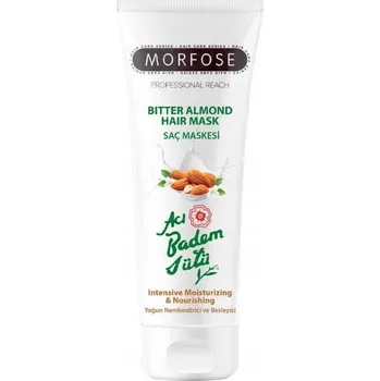 Vlasová regenerace MORFOSE MANDLOVÁ MASKA NA VLASY PROFESIONÁLNÍ MASKA NA VLASY 75 ML