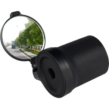 Horské kolo Navlékací zpětné zrcátko na kolo 360° - Černé, 32-36 mm