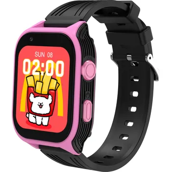 Chytré hodinky Dětské volací GPS hodinky PulsGo KIDS Cool D8 / růžové / 661423