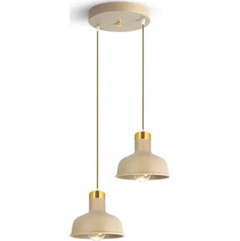 Závěsné stropní svítidlo lustr kašmír ecru béžová 766-EZ2 obývací pokoj jídelní stůl LED