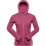 Dámský hřejivý svetr na zip ALPINE PRO ZEGA 2 růžová XS