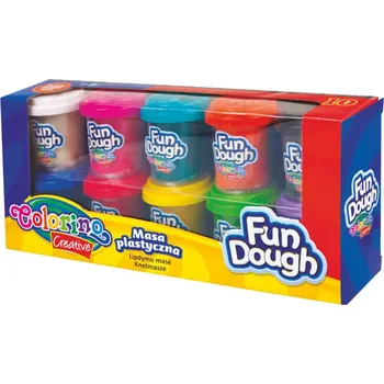 Modelovací hmota Colorino model.hmota Colorino Fun Dough 10x56g 474601