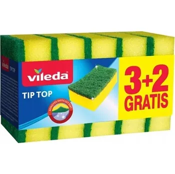 Utěrka Profilovaná kuchyňská houbička Vileda 5 ks