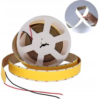 LED páska LED pásek COB ŠIROKÝ Studená bílá 6000K 1600 LED/m 24V 30mm IP20 5m