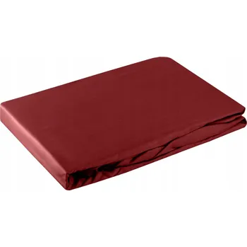 Prostěradlo Prostěradlo s gumou Eurofirany bavlněný satén 160 x 200 cm