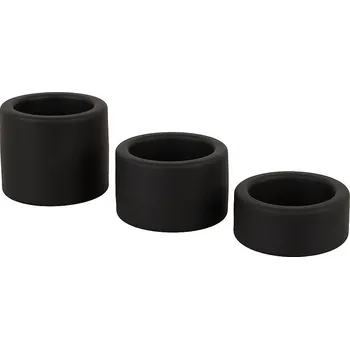 Erecto Ball Stretcher Set, silikonové kroužky na varlata