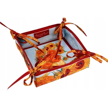 chlebník KOŠÍK NA PEČIVO CHLÉB VAN GOGH SLUNEČNICE MALÝ CARMANI