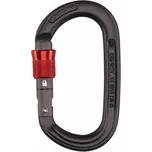 Ocún Osprey screw ovál karabina, černá/červená